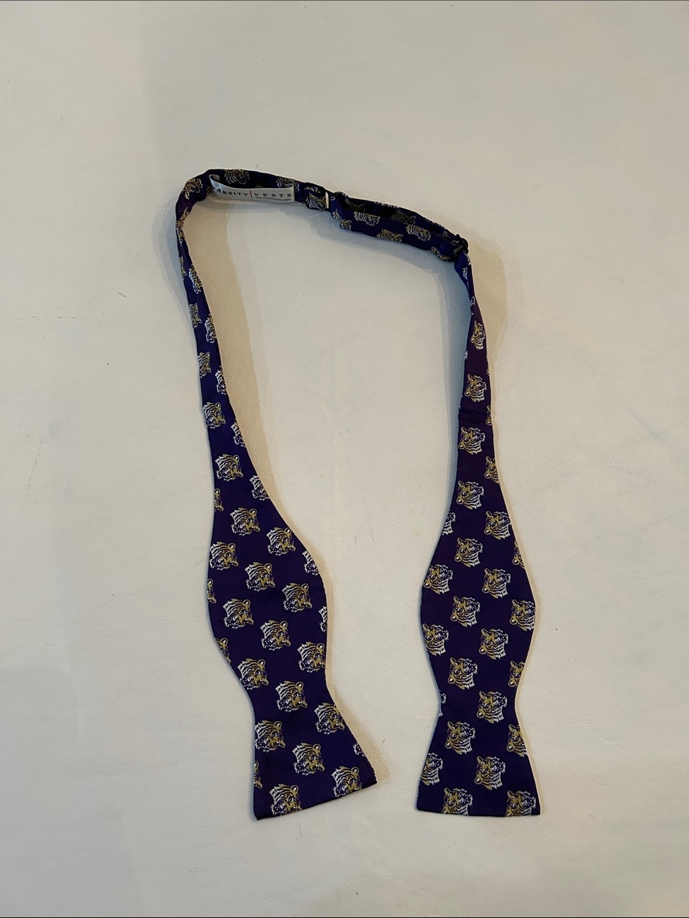 Varsity LSU Tiger Self-Tie Bow Tie